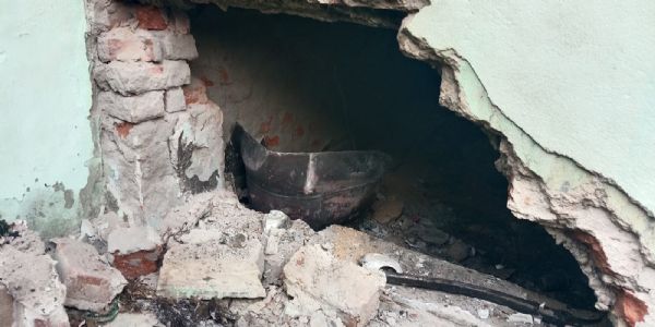 गैस सिलेंडर फटने से दो झुलसे