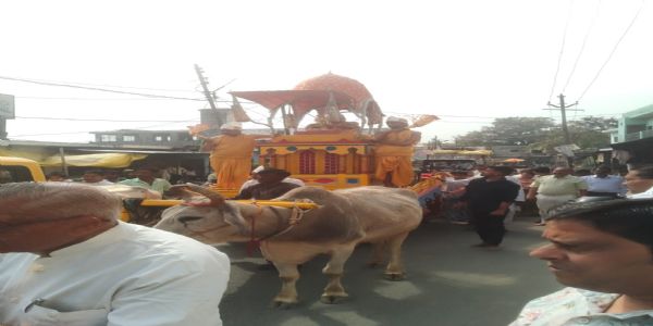 भगवान विमल नाथ की रथ यात्रा में उमड़ा जैन समुदाय