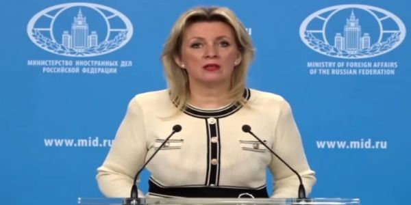 रूसी विदेश मंत्रालय की प्रवक्ता, मारिया ज़खारोवा