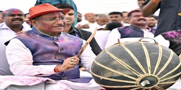 मुख्यमंत्री साय आज होली मिलन कार्यक्रमों में होंगे शामिल