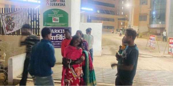 ट्रेलर की टक्कर से युवक की मौत, एक गंभीर