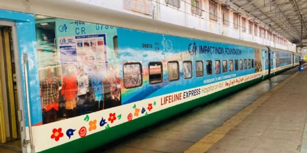 लाइफलाइन एक्सप्रेस हॉस्पिटल ट्रेन में 9 मार्च से 29 मार्च तक होगा गंभीर बीमारियों का इलाज