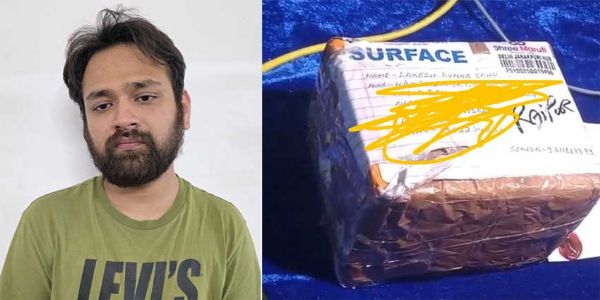 रायपुर : बी.पी. मशीन की आड़ में कोकीन मंगाने वाला आरोपित कृष्ण गोपाल अग्रवाल गिरफ्तार