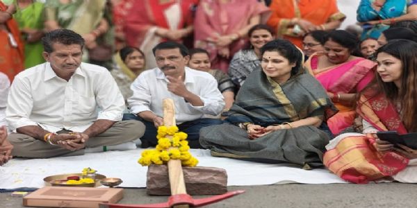 भोपालः मंत्री कृष्णा गौर ने 90 लाख से अधिक के विकास कार्यों का किया भूमिपूजन