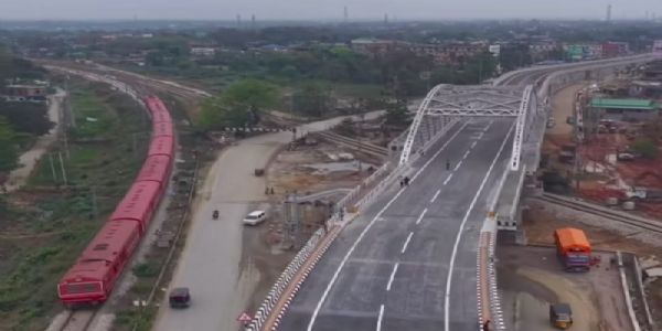 गौरीपुर में नए आरओबी से समाप्त हुआ ट्रैफिक विलंब