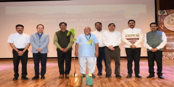 अंतरराष्ट्रीय वन दिवस पर रांची में ‘स्प्रिंग आर्ट कैंप-2026’ का सफल आयोजन