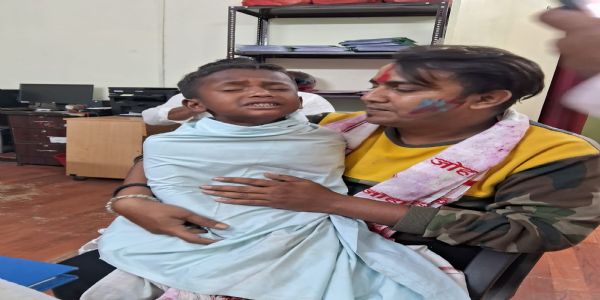 कचहरी चौक पर बच्चा परिजनों से बिछड़ा, कंट्रोल रूम में है सुरक्षित