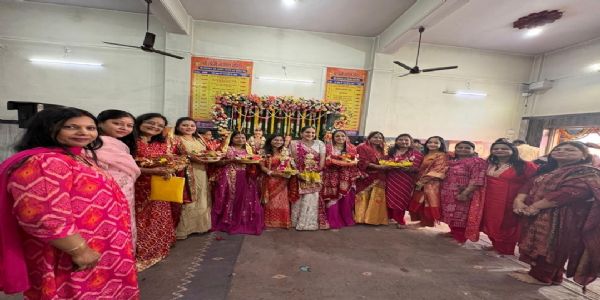 महिलाओं ने भक्तिपूर्वक की गणगौर पूजा, लजीज व्यंजनों का उठाया आनंद
