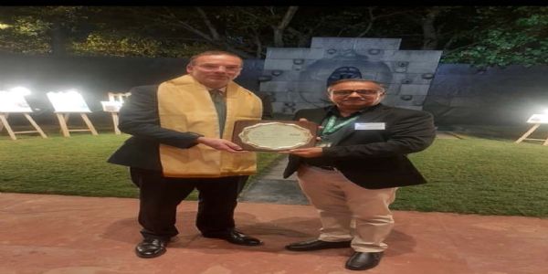 हिसार : यूके प्रतिनिधिमंडल से मिले गुरु जम्भेश्वर विश्वविद्यालय के डीन इंटरनेशनल अफेयर्स