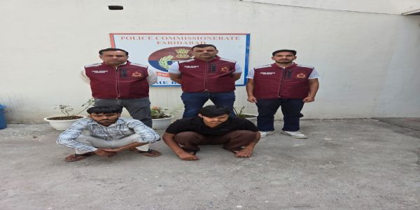 फरीदाबाद : डबुआ में हुई हत्या मामले में दो आरोपित गिरफ्तार