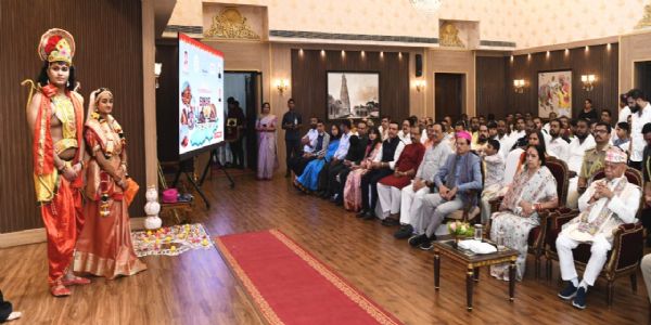 हैदराबाद लोकभवन में बिहार स्थापना दिवस समारोह