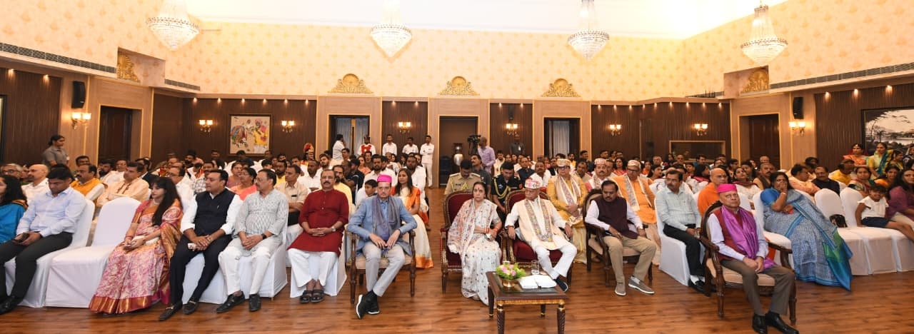 हैदराबाद के लोकभवन में बिहार स्थापना दिवस समारोह