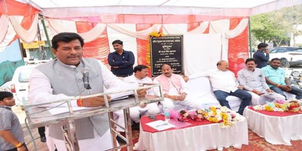 ग्वालियरः सचिन तेंदुलकर मार्ग का 7.13 करोड़ की लागत से होगा उन्नयनीकरण, सांसद ने किया भूमिपूजन