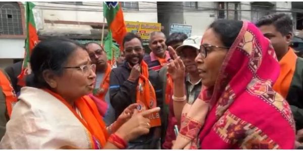 सिलीगुड़ी में भाजपा-तृणमूल आमने-सामने, चुनावी प्रचार के दौरान तीखी बहस