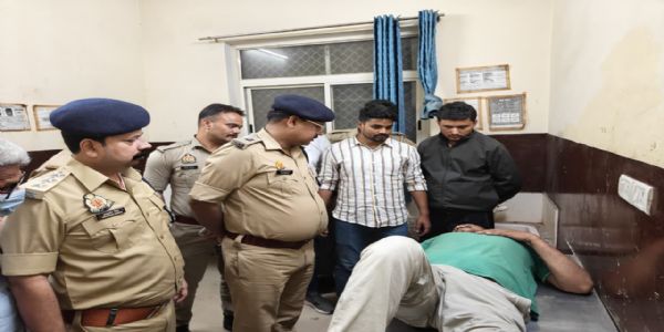 प्रतापगढ़ : पुलिस मुठभेड़ में पच्चीस हजार रुपए का इनामी घायल