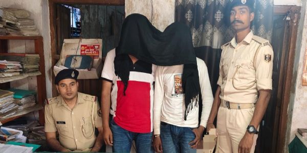 सराय थाना क्षेत्र में अवैध हथियार के साथ दो व्यक्ति गिरफ्तार