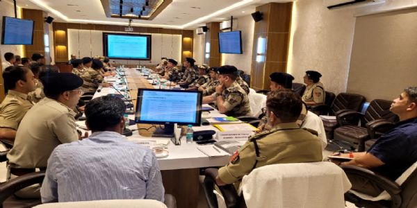 एडीपीसी ने सीएपीएफ के साथ चुनावी रणनीति को लेकर की समन्वय बैठक