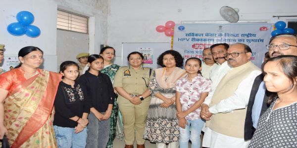 नवरात्र पर्व पर लखीमपुर खीरी में बेटियों को कैंसर से बचाने की मुहिम शुरू