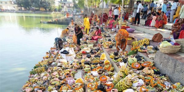 जनकपुरधाम में  चैती छठ पर्व