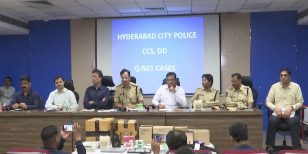 हैदराबाद में क्यूनेट से जुड़े ठगी के रैकेट का पर्दाफाश