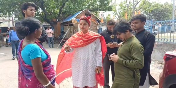 निर्दलीय उम्मीदवार राजन्या हलदर ने किया चुनाव प्रचार, पूर्व विधायकों पर साधा निशान