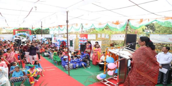 आंगनवाड़ी केन्द्र बच्चों के जीवन की सबसे महत्वपूर्ण प्रारंभिक पाठशाला : मंत्री भूरिया