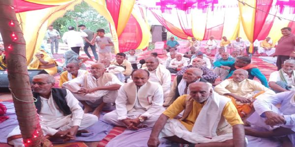 उद्धव-गोपी संवाद और रूक्मिणी विवाह कथा सुन भावविभोर हुए श्रद्धालु