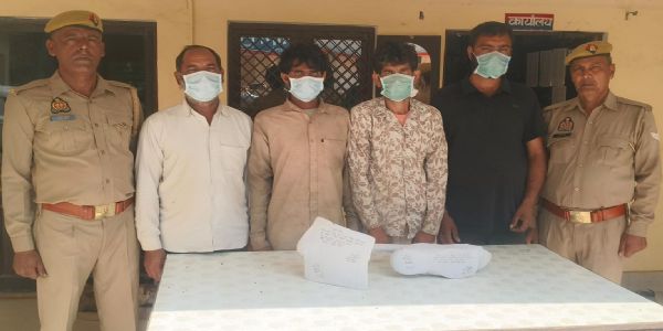 बागपत में युवक की हत्या में चार आराेपित गिरफ्तार