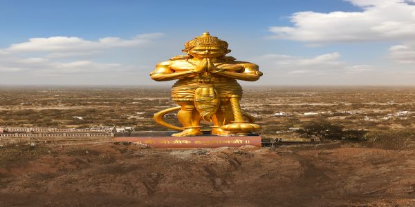 नाथद्वारा में स्थापित हनुमानजी की प्रतिमा का गुरुवार को लोकार्पण