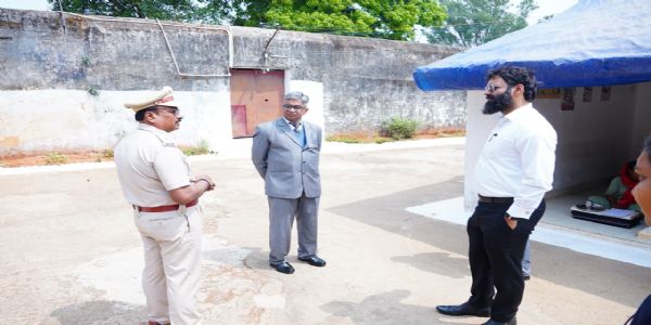 जिला जेल जशपुर का औचक निरीक्षण, बंदियों की सुविधाओं और व्यवस्थाओं का लिया गया जायजा