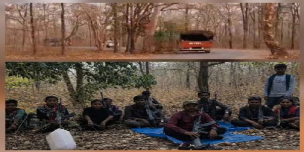 (अपडेट)नक्सली कमांडर पापाराव 18 साथियों के साथ आत्मसमर्पण के लिए पंहुचा कुटरू थाना