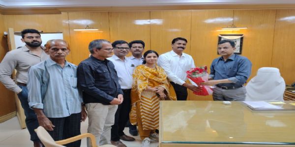 राजस्थान आवासन बोर्ड कर्मचारी संघ ने किया मण्डल अध्यक्ष का स्वागत