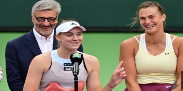 वर्ल्ड नंबर-1 आर्यना सबालेंका और दुनिया की नंबर-2 खिलाड़ी एलेना राइबाकिना वर्ल्ड नंबर-1 आर्यना सबालेंका और दुनिया की नंबर-2 खिलाड़ी एलेना राइबाकिना