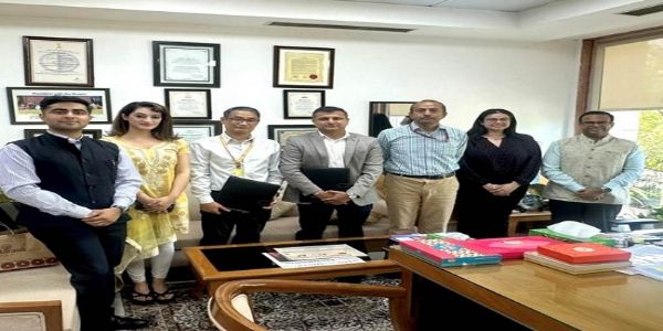 क्राफ्टन इंडिया प्राइवेट लिमिटेड के साथ डीपीआईआईटी के समझौते का फोटो क्राफ्टन इंडिया प्राइवेट लिमिटेड के साथ डीपीआईआईटी के समझौते का फोटो