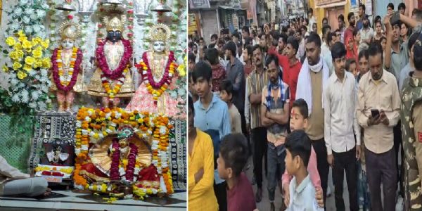 जय श्रीराम के नारों के बीच हुआ भगवान श्रीराम का जन्मोत्सव, निकली ऐतिहासिक शोभायात्रा