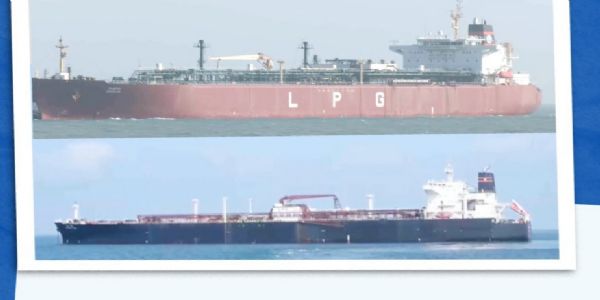 गैसों तेल लाते3 भारतीय जहाज (फाइल फोटो)