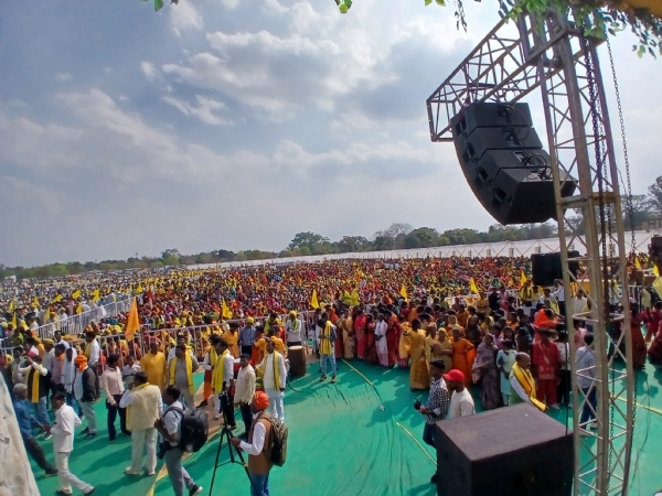 कुड़मी समाज की रैली की फाइल फोटो कुड़मी समाज की रैली की फाइल फोटो