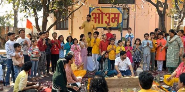 होली पर आर्य समाज बीएचईएल ने मनाया पूर्णिमा यज्ञ उत्सव