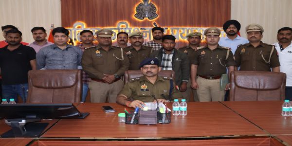 मांडा क्षेत्र में हुई लूट का खुलासा, शातिर बदमाश गिरफ्तार