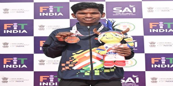 खेलो इंडिया ट्राइबल गेम्स 2026: नेडी न्गी और गोविंद पाडेकर ने 5000 मीटर में जीते स्वर्ण