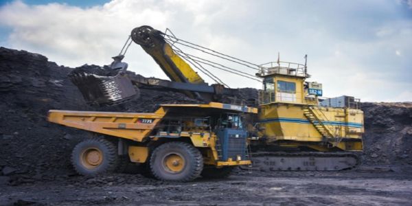 कोयला उतपादन के लोगो का प्रतीकात्मक चित्र कोयला उतपादन के लोगो का प्रतीकात्मक चित्र