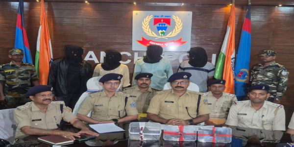 हथियार की खरीद बिक्री मामले में चार गिरफ्तार