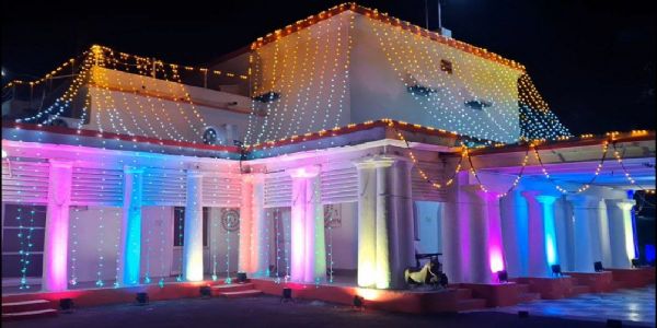 दमोह: कलेक्टर बंगला में रंगों के बीच गूंजी जनसेवा की प्रतिज्ञा