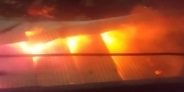 सैंज में आगजनी से भंडारण गृह जलकर खाक