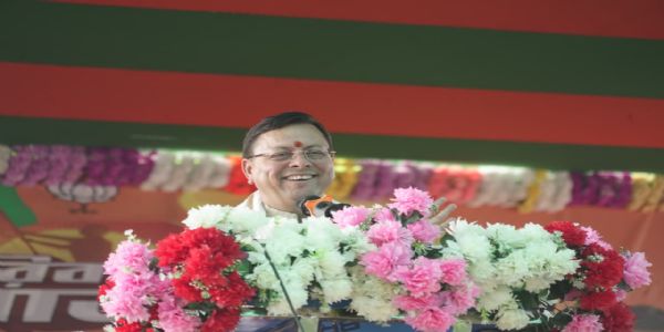 हिंगलगंज से परिवर्तन यात्रा का आगाज, उत्तराखंड के मुख्यमंत्री पुष्कर सिंह धामी ने ममता सरकार पर बोला हमला