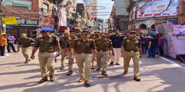 प्रयागराज में होली पर्व सकुशल संपन्न कराने को लेकर पुलिस अलर्ट