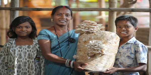 बालको की उन्नति परियोजना ने बदली ज़िंदगी, गंगोत्री से मशरूम दीदी बनने का सफर