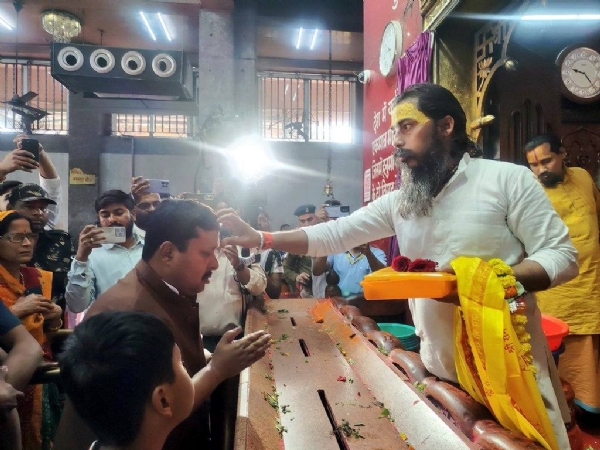 पूजा-अर्चना के बाद राज्यसभा के लिए नामांकन करने पहुंचे नितिन नबीन, बांकीपुर की जनता का जताया आभार