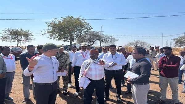 कलेक्टर ने लिया व्यवस्थाओं का जायजा