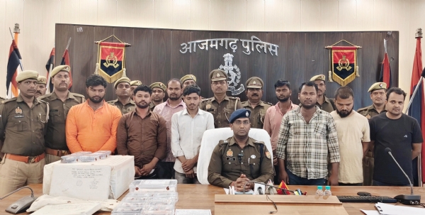 गिरफ्तार आरोपी